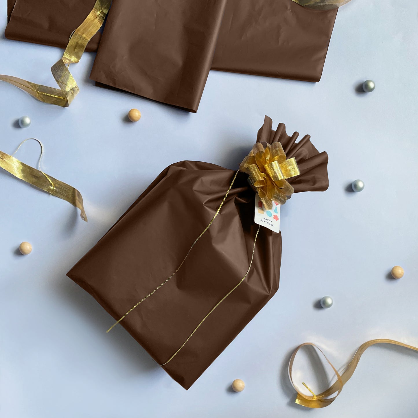 【ラッピングD】通常ラッピング- ブラウン