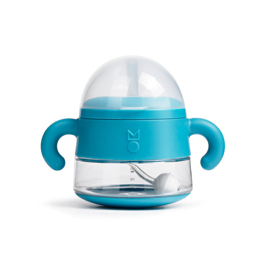 ALICE sippy cup soft straw-teal
