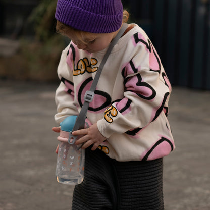 MATT kid straw bottle-arctic+blush & puzzle