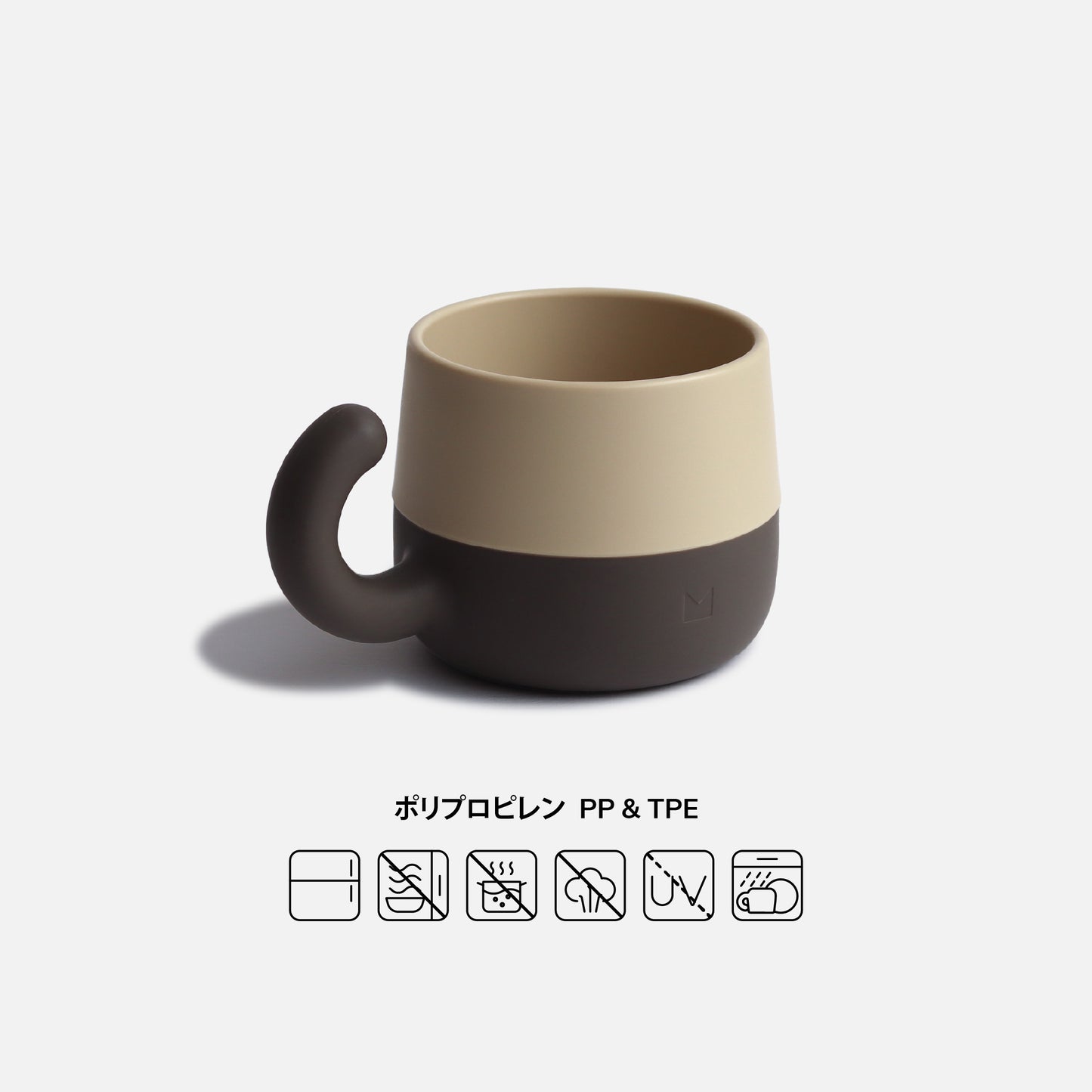 AYA ファーストカップ　ベージュ／オレンジ