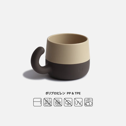 AYA ファーストカップ　ベージュ／オレンジ