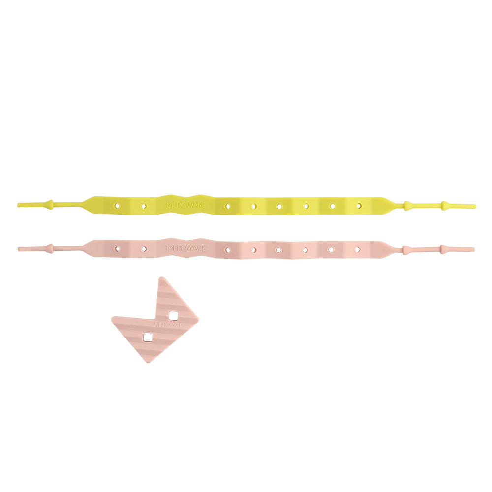 ESSIE マルチストラップ　イエロー／ピンク