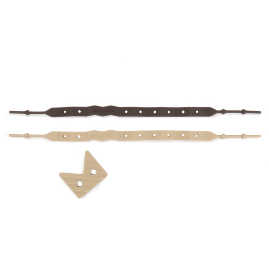 ESSIE マルチストラップ　ココア／ベージュ