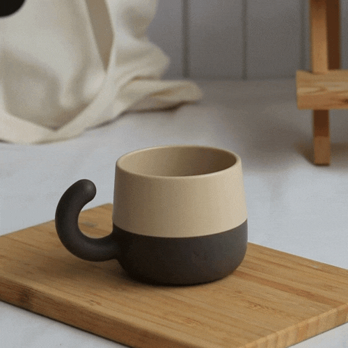 AYA ファーストカップ　ベージュ／キャラメル