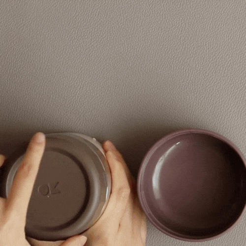 LILY サーモフードジャー　ダスティローズ／ピンク