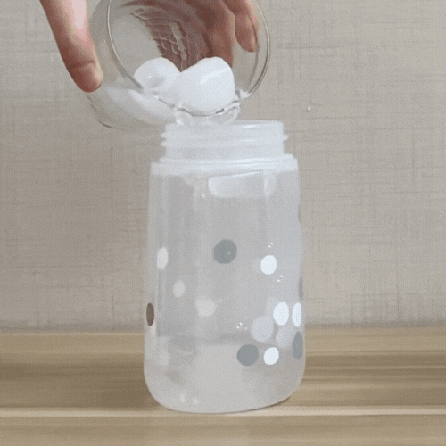 MATT ストローボトル　ブルー／ピンク＆パズル