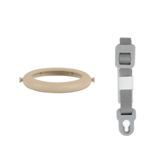 MATT accessory to go ring set - milk tea