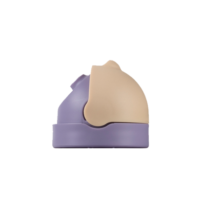 MATT replacement lid - purple + milk tea