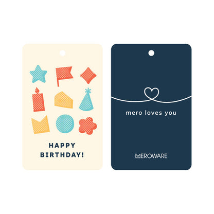 [Wrapping B] Standard Wrapping - Navy + Message Tag